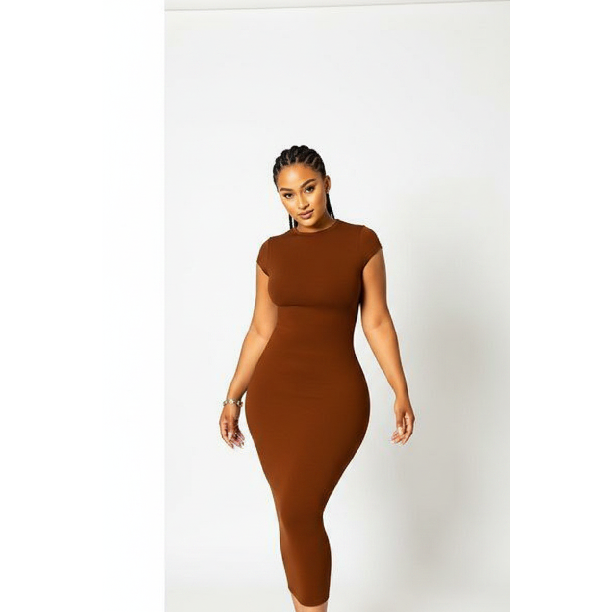 Short Sleeve Bodycon Dress