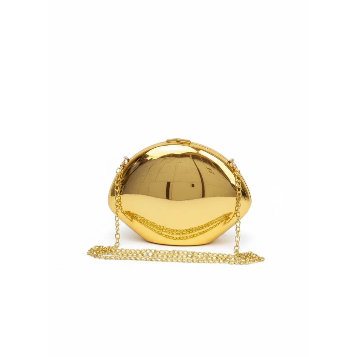 Acrylic Goose Shell Clutch Bag