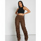Sexy Ruffled Cargo Pant