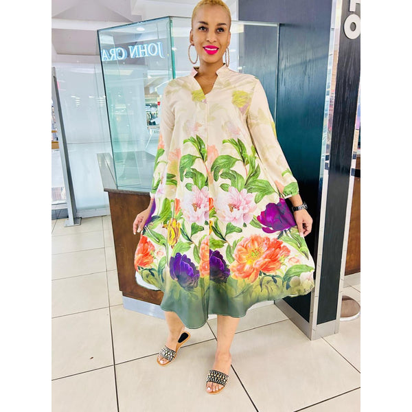 Long Sleeve Floral Dress – YELLOW SUB TRADING