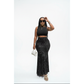 Mesh See Through Women 3 Pieces Set