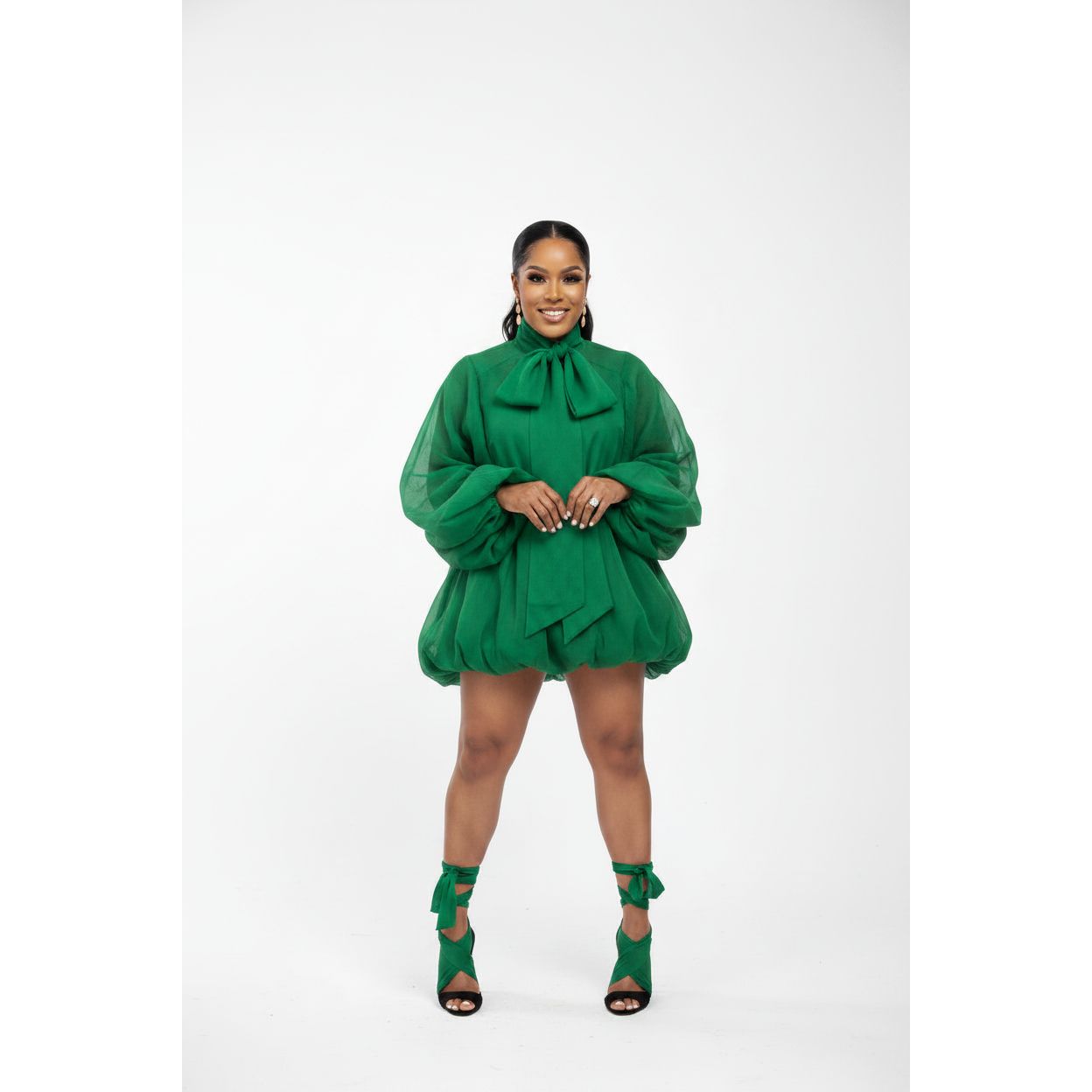 Candace Bubble Mini Dress