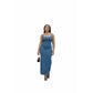 Sleeveless Denim Dress
