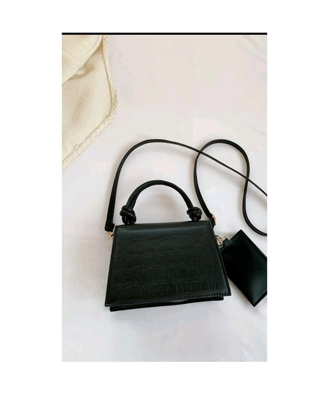 Portable Crossbody Flap Handbag