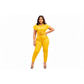 Sexy Buttoned Top and Pant Set