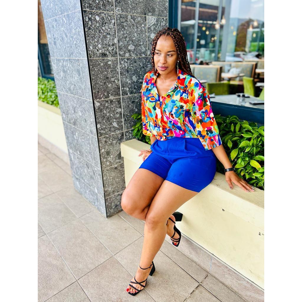 Vintage Shirt and Short Pant Set