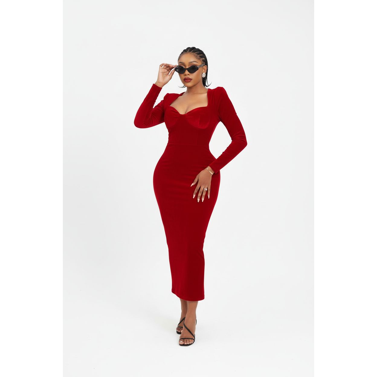 Sexy Long Sleeve Bodycon Dress