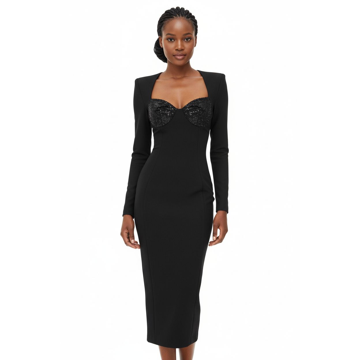 Sexy Long Sleeve Bodycon Dress