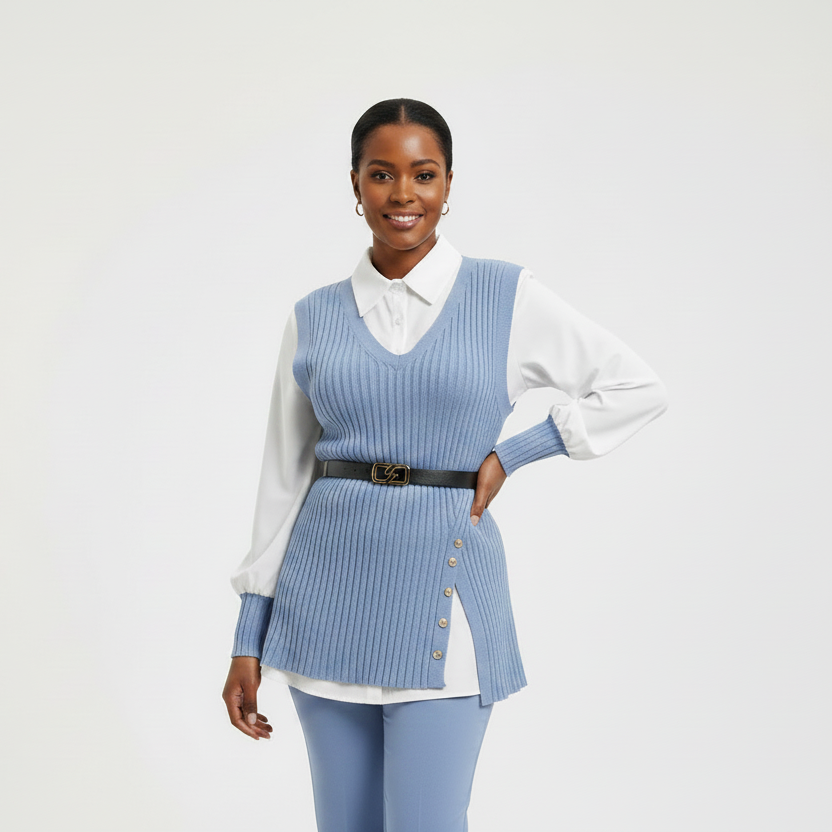 Loose Shirt Long Sleeve Top