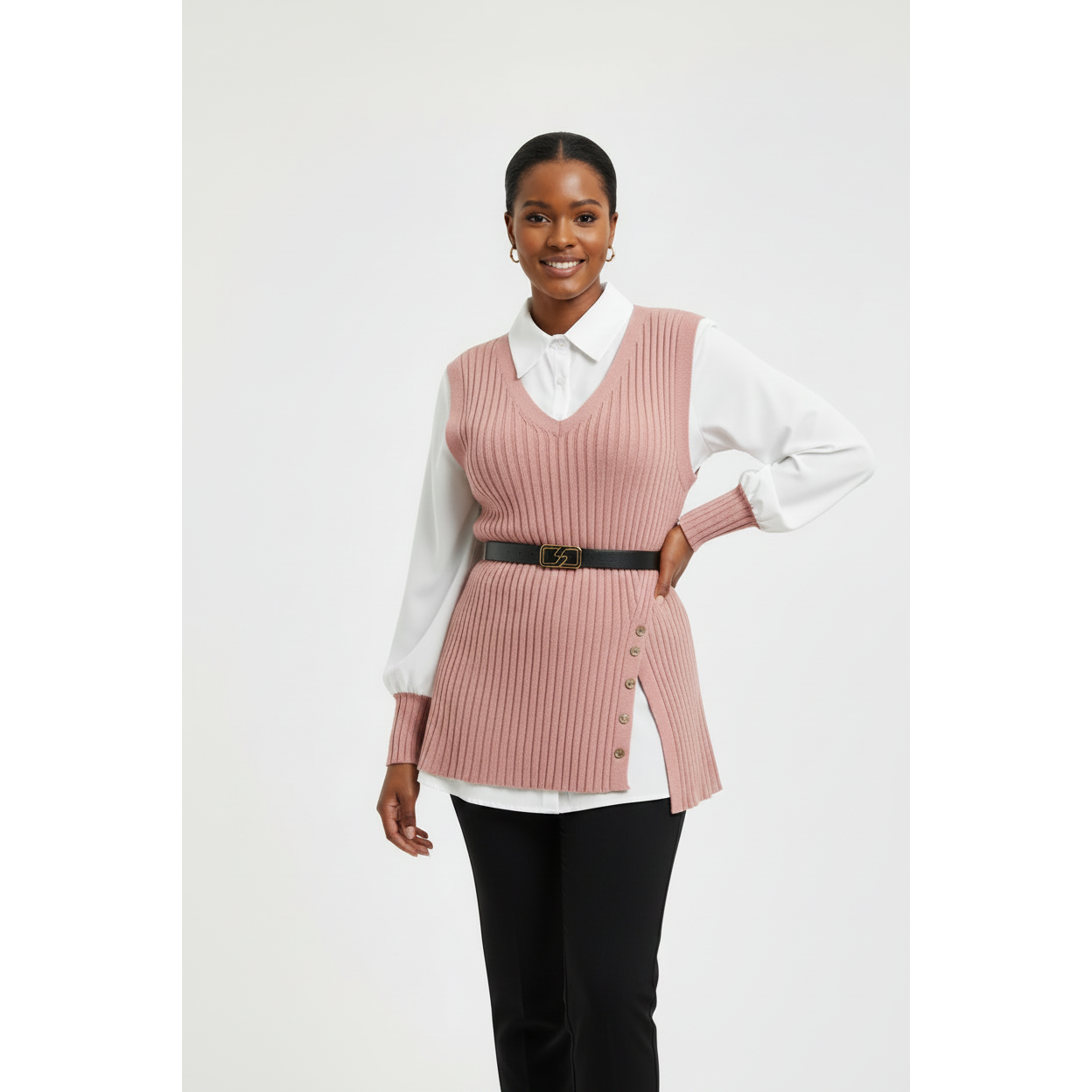 Loose Shirt Long Sleeve Top