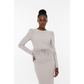 Casual Round Neck Feather Top