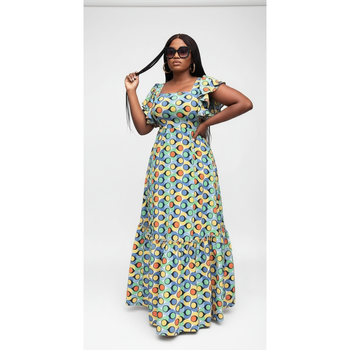 Pocket Polka Dot Dress