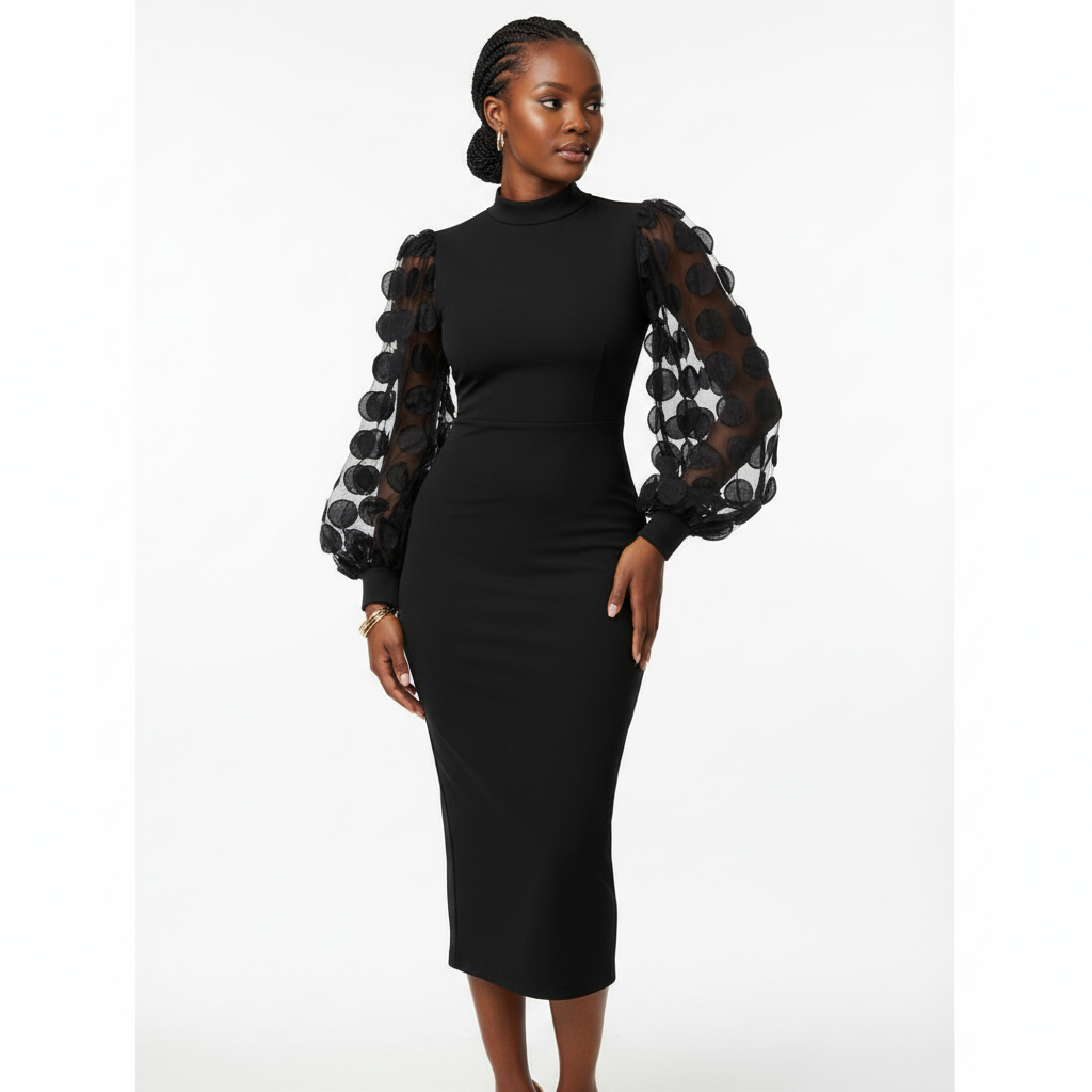 Sexy Bodycon Long Sleeve Dress