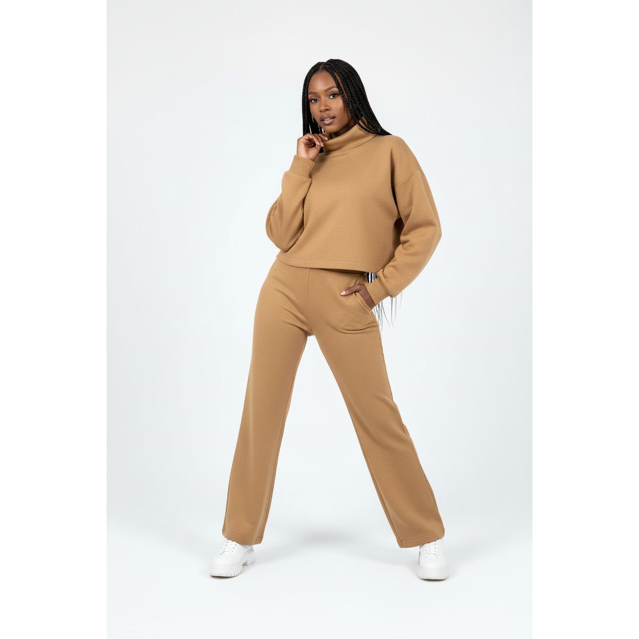 Sexy Turtleneck Top & Pant Set