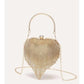 Rhinestone Love Clutch Handbag