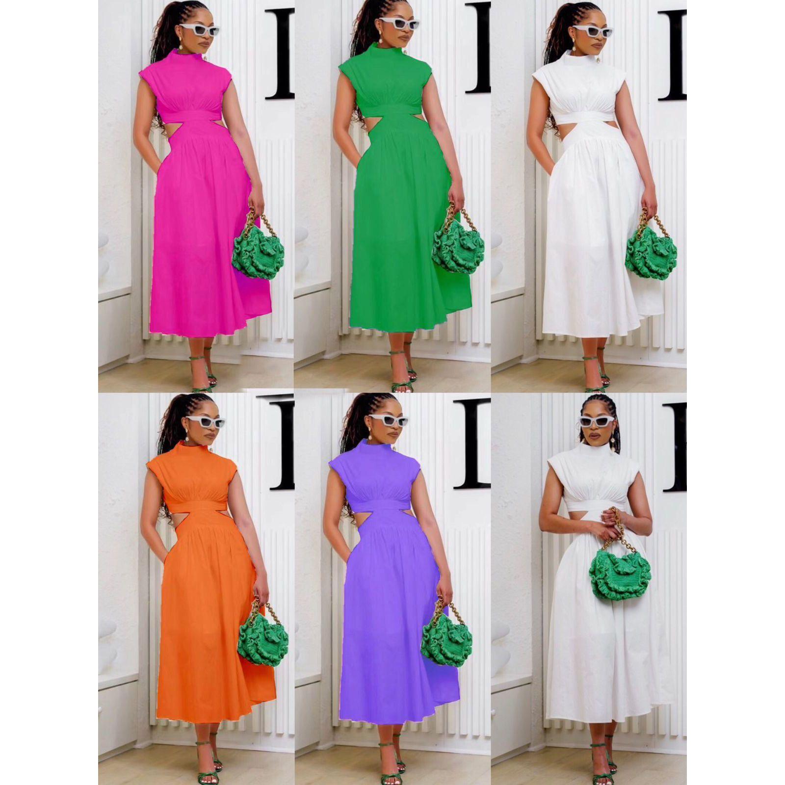 Sleeveless Hollow Out Maxi Dress – YELLOW SUB TRADING