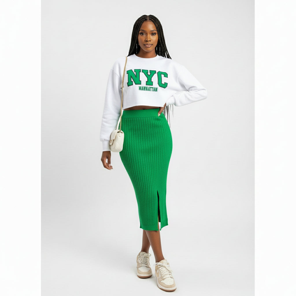 Sexy Knitted 3 Piece Set