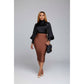 Long Sleeve Turtleneck Top
