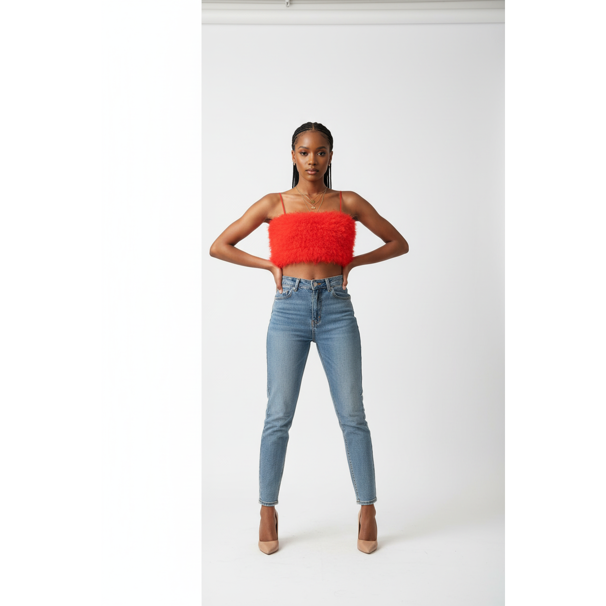 Sexy Sleeveless Crop Top