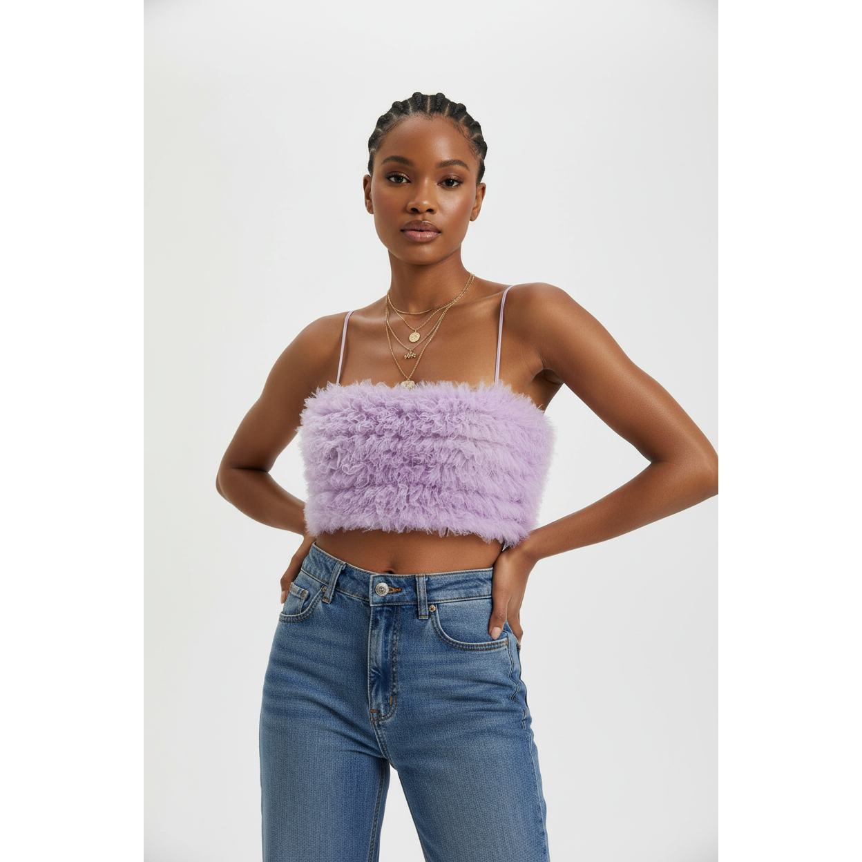 Sexy Sleeveless Crop Top