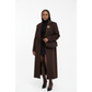Classic Double-Breasted Design with Notch lapels Wool Blend Coat