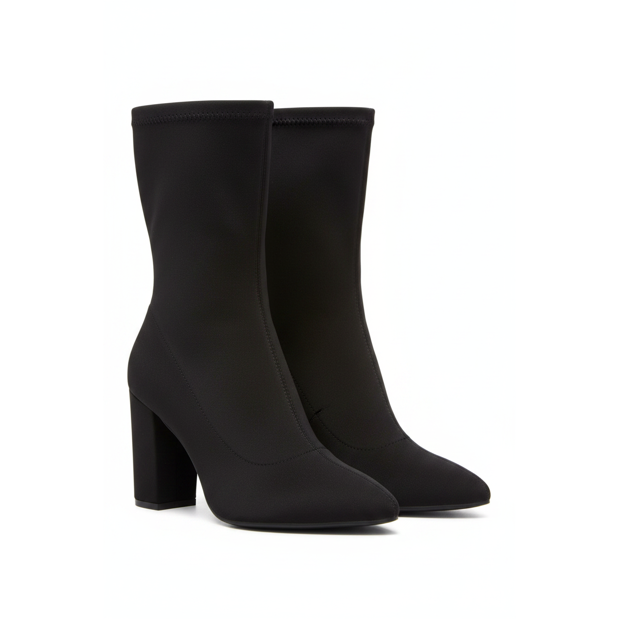 Chunky Heel Ankle Boots