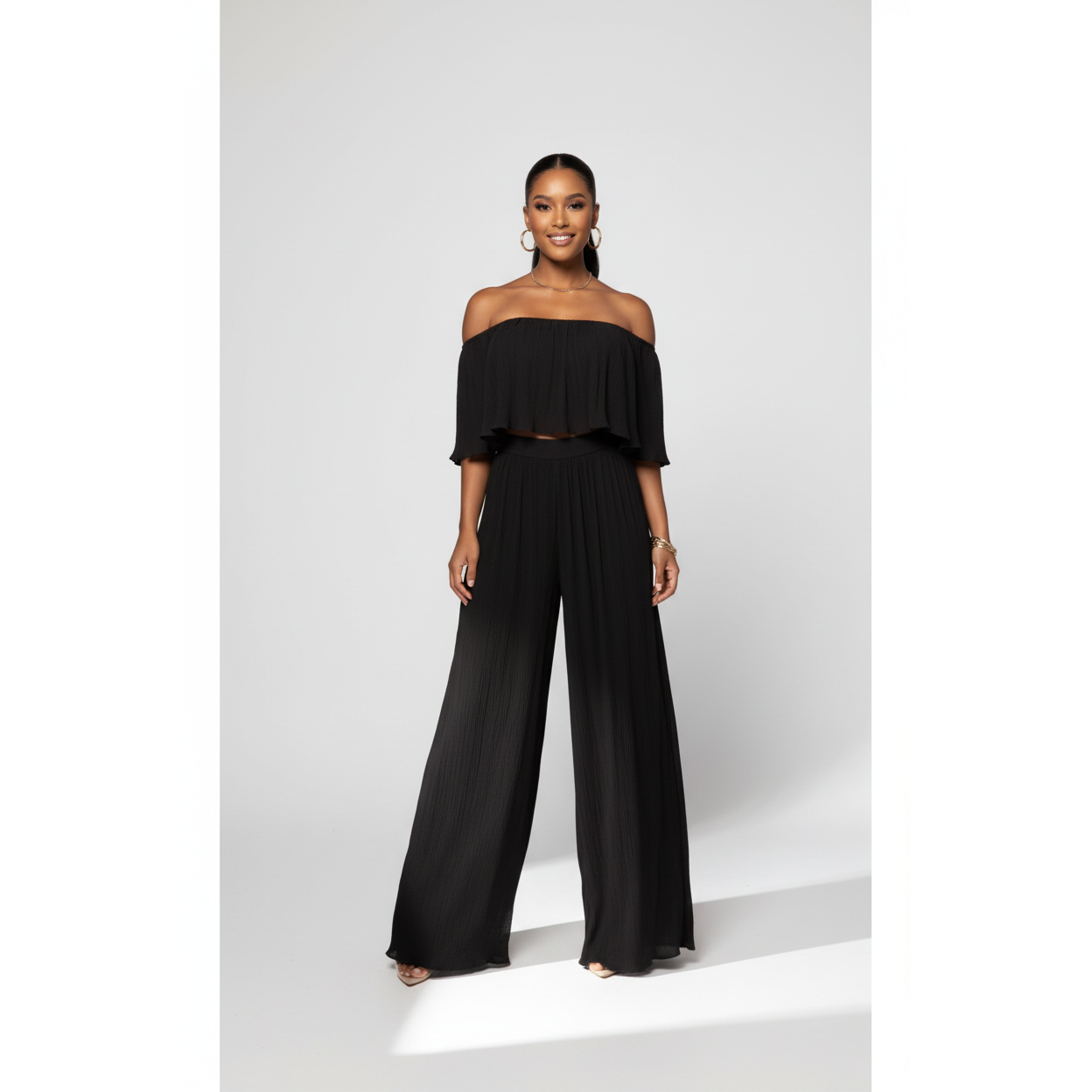 High Five Pleated Set