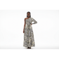 One Hand Off Shoulder Floral Maxi Dress