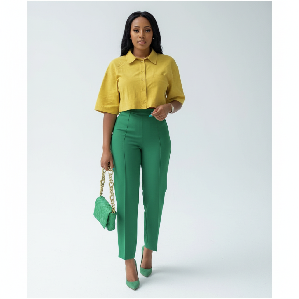 High Waisted skinny formal pants