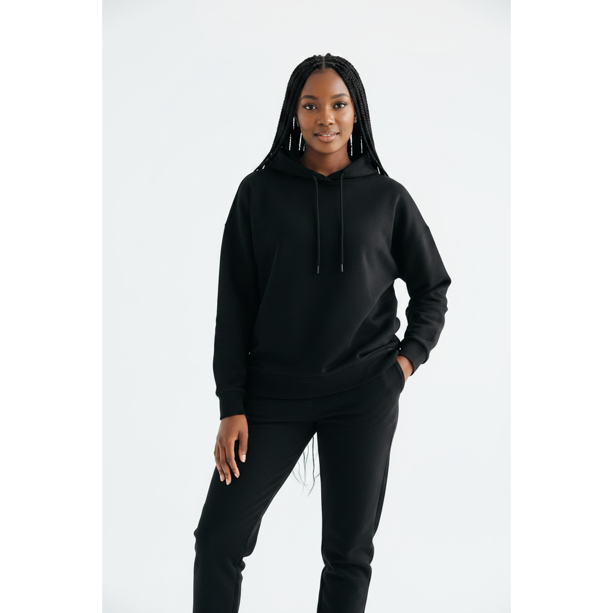 Oversized Hoodie Winter 2 Pieces