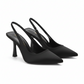 Pointed Toe Short Heel Mules