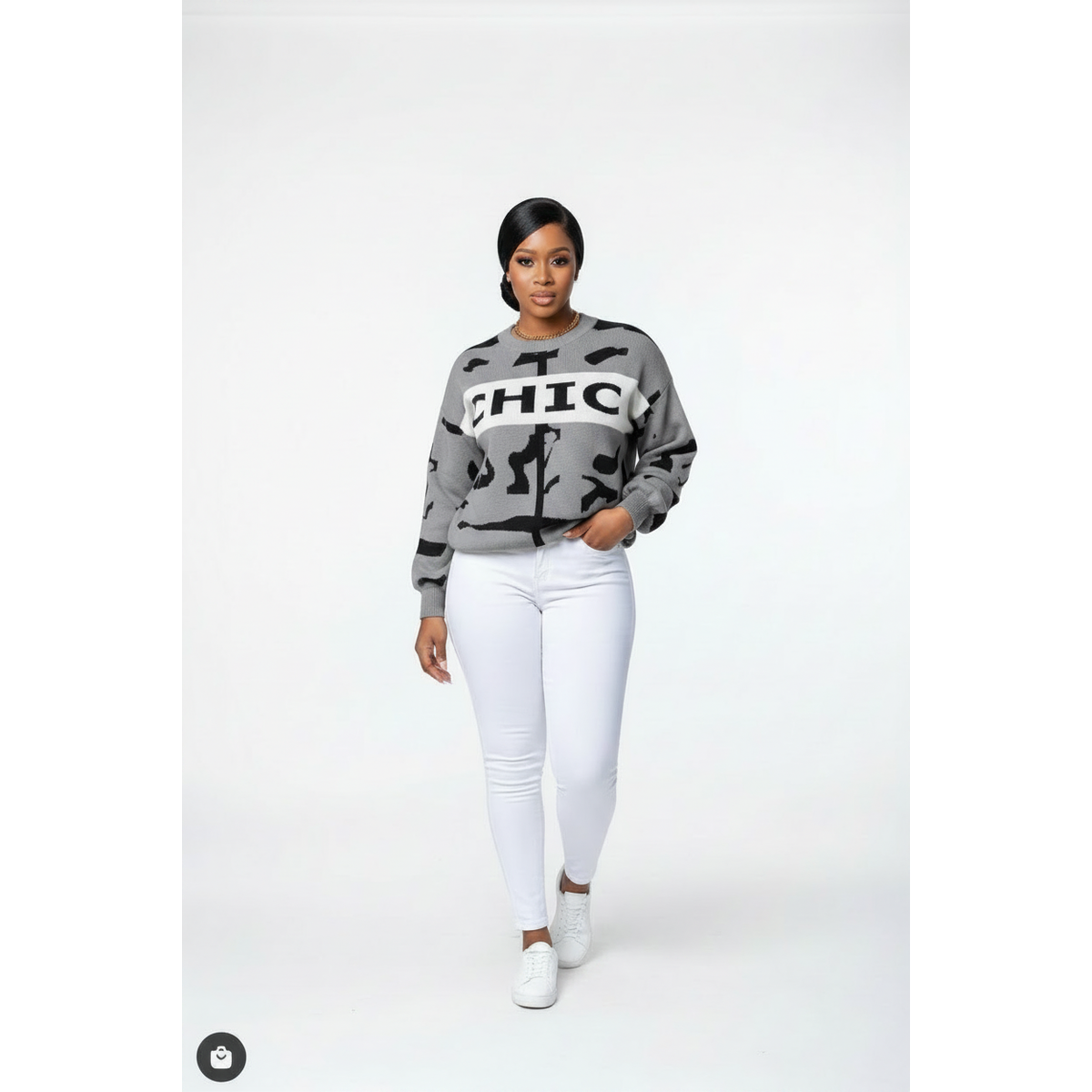Knitted Chic Sweater Top