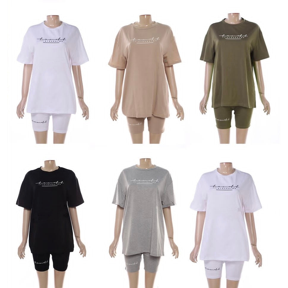 Casual Two Piece Lounge Wear Set