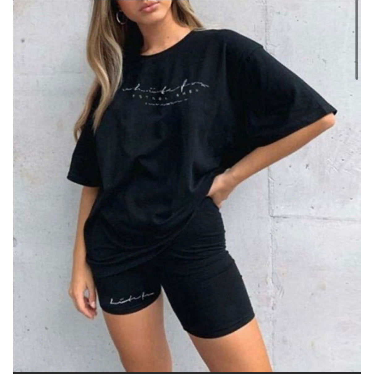 Casual Two Piece Lounge Wear Set