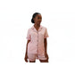 Short Silk Pajamas Set