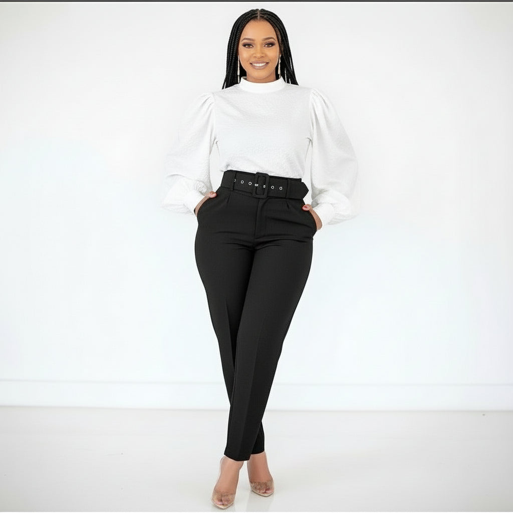 High Waisted skinny formal pants