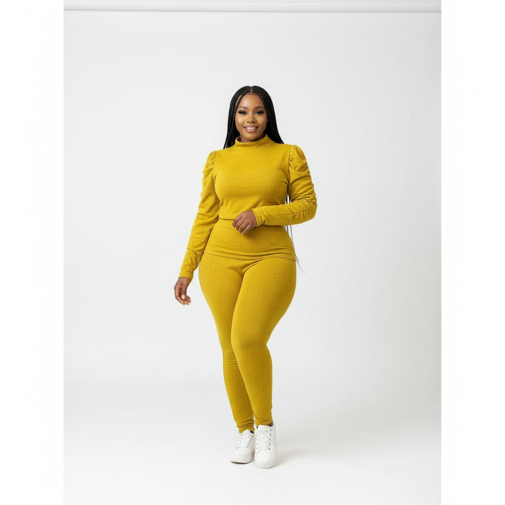 Tracksuit Knitted Set 