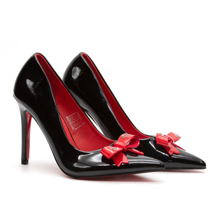 Cesare Paciotti Women's Designer Shoes Black Satin High-Heel Pumps w/ –  AmbrogioShoes