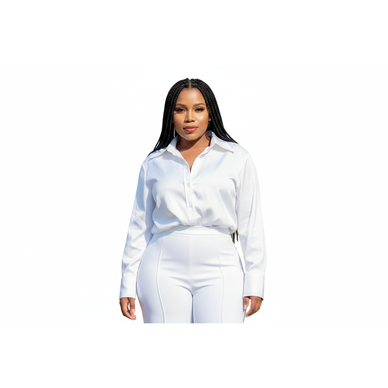 Long-sleeve Vintage Shirt Blouse
