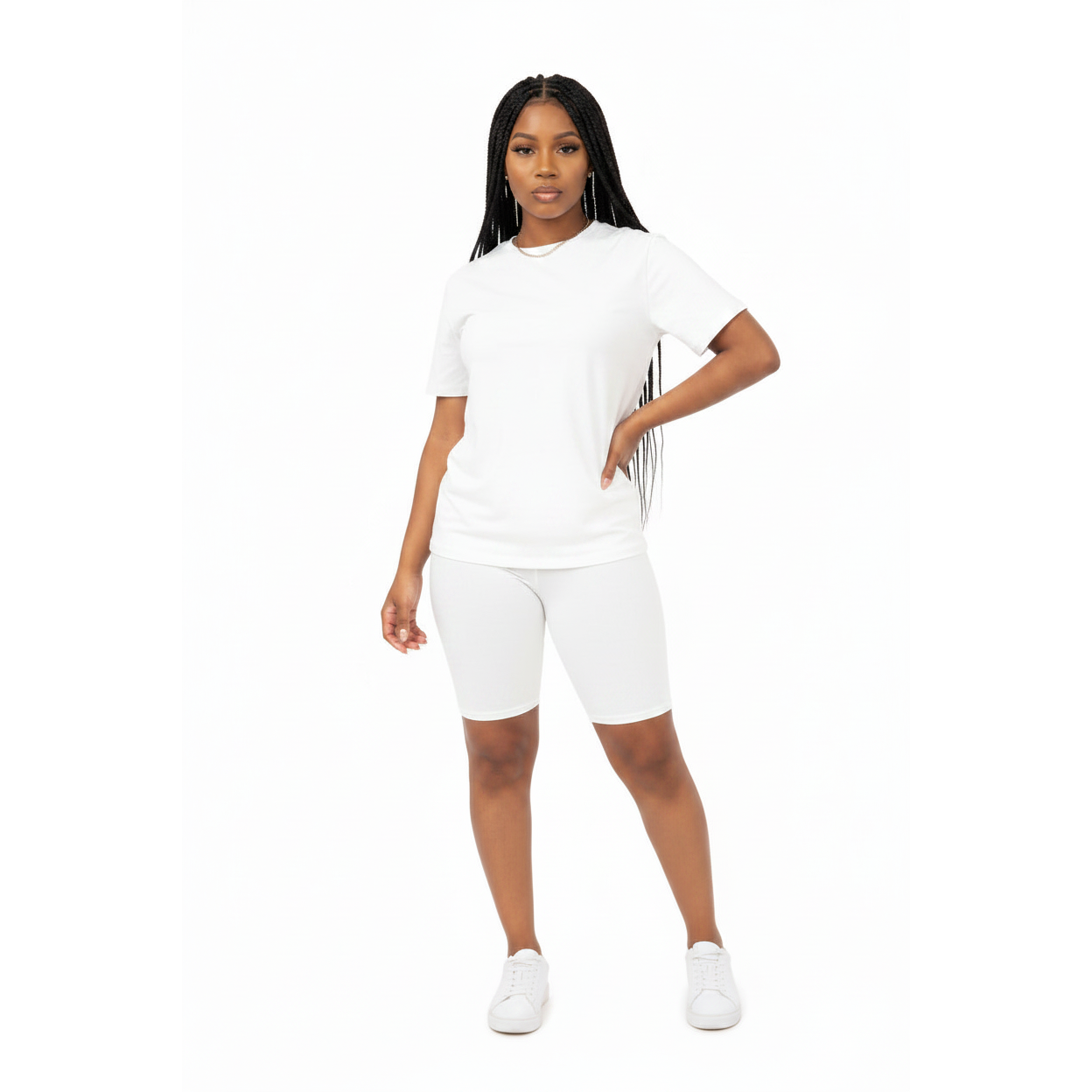 Short Sleeve T-shirt and Shorts 2 Pieces Set