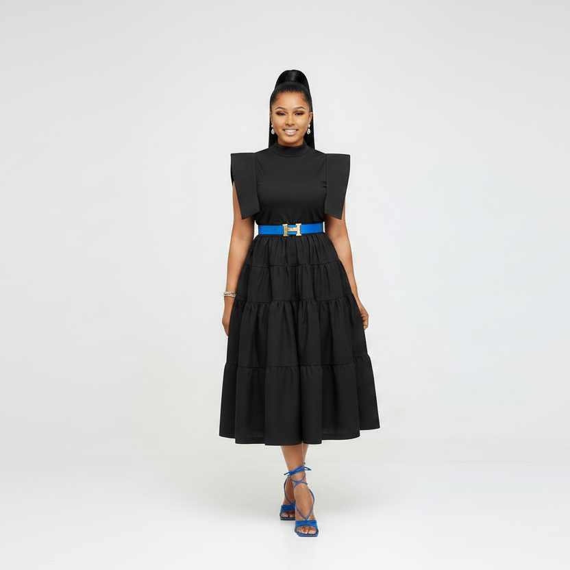 Sleeveless Midi Dress