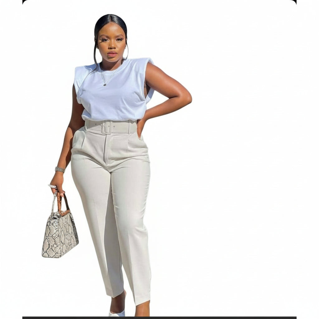 High Waisted skinny formal pants