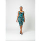 Spaghetti Strap Sleeveless Floral Midi Dress