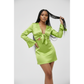 Sexy Long Sleeve Hollow Out Bodycon Dress