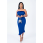 Feather Bandage Dress