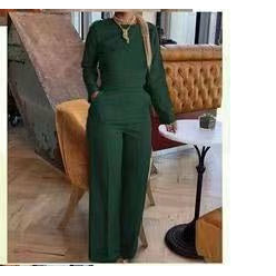 Back-Button Formal Two-Piece Set