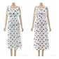 Sleeveless Polka Dot Dress