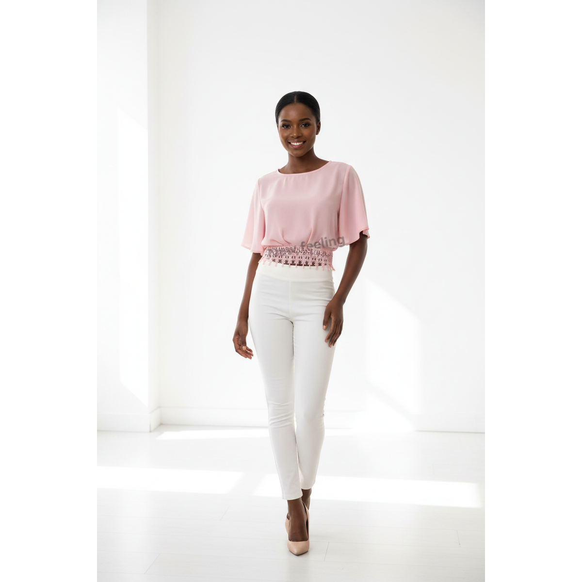 Short Sleeve Crop Top