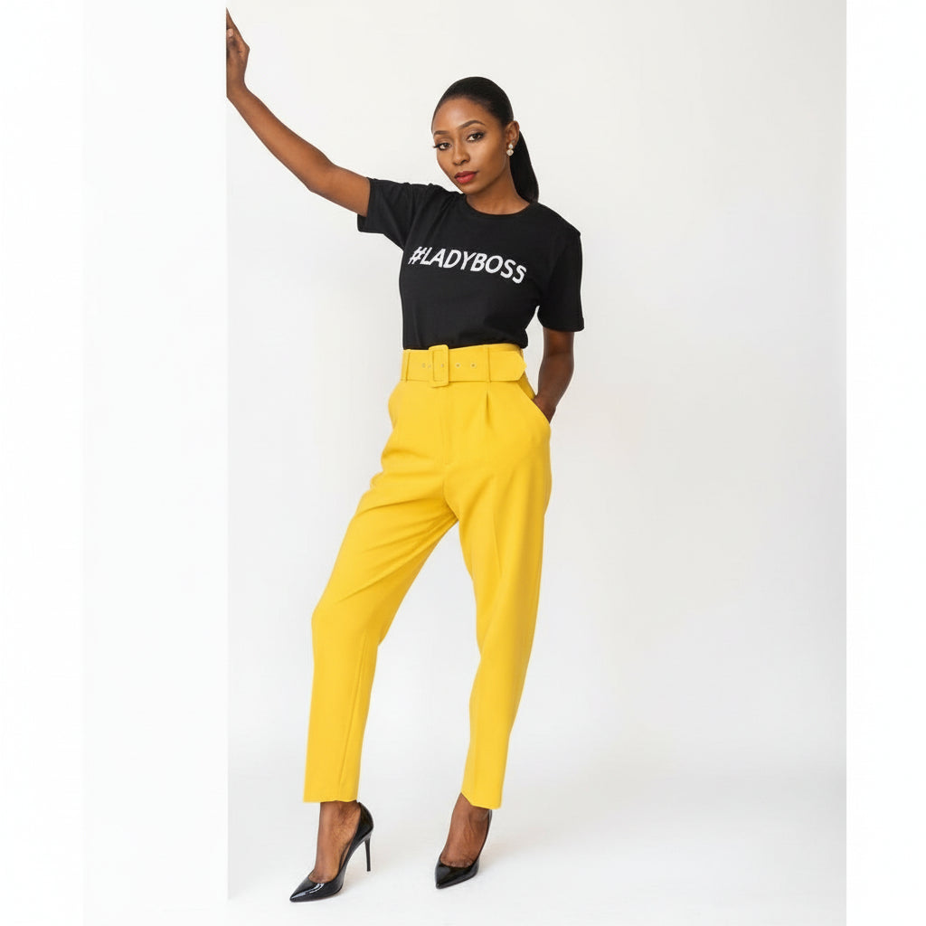 High Waisted skinny formal pants