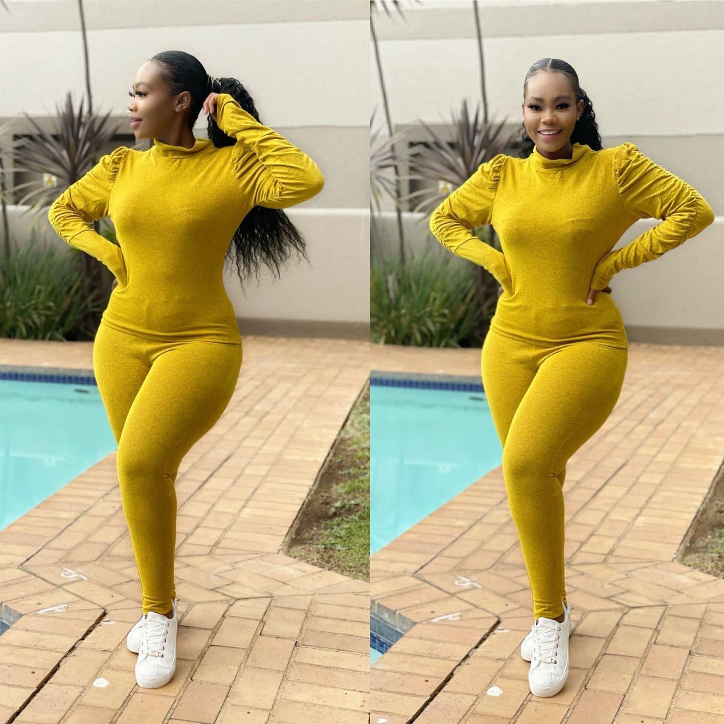 Tracksuit Knitted Set 